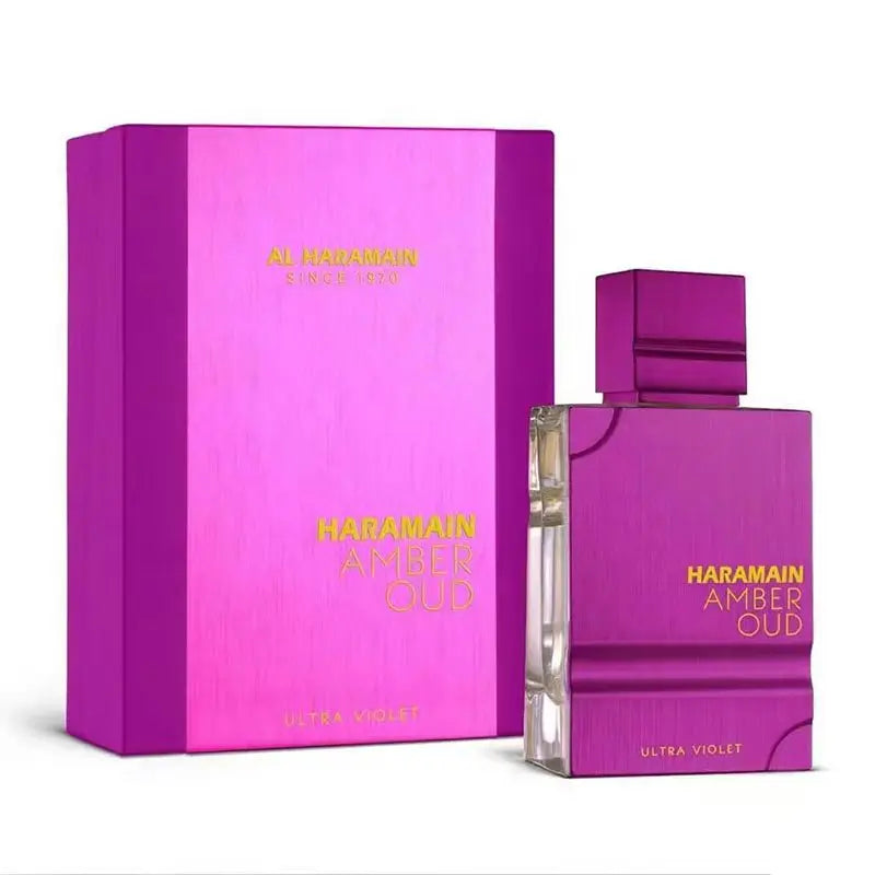 Al Haramain Amber Oud Ultra Violet Women's perfume spray, 2.0 oz., floral wood musk, oak, patchouli and musk